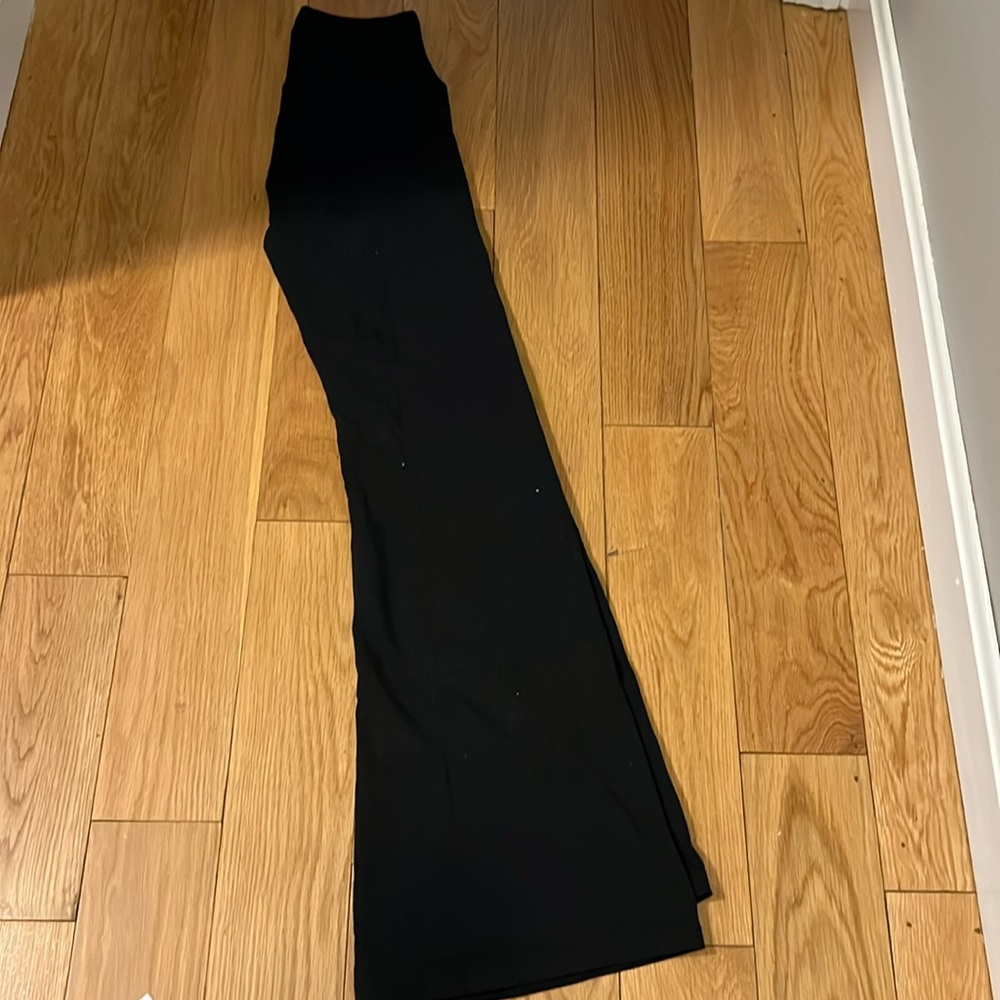 NWT black flare leggings